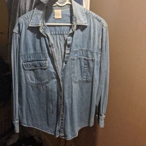 Vintage 90s old navy cowboy cowgirl farm girl jean jacket Halloween sexy costume
